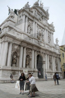 The church of Santa maria del Giglio Venice