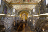 The monastery of San Francisco, Ecuador's oldest church, founded in 1534, the church, Quito, Ecuador.