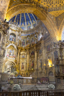 The monastery of San Francisco, Ecuador's oldest church, founded in 1534, the church, Quito, Ecuador.