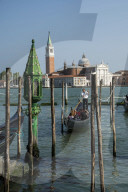 Cheisa San Giorgio, Gondola, World Heritage Site, Venice, Italy
