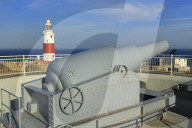 Harding's Battery, Europa Point, Gibraltar, United Kingdom, Europe