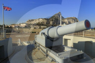 Harding's Battery, Europa Point, Gibraltar, United Kingdom, Europe