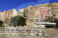Postiguet Beach, Alicante City, Spain, Europe