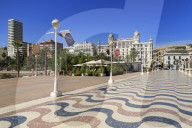 Plaza Del Mer, Alicante City, Spain, Europe