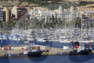 Port of Alicante, Spain, Europe