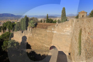 Gibralfaro Castle, Malaga City, Andalusia, Spain, Europe