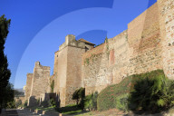 Alcazaba Palace, Malaga City, Andalusia, Spain, Europe
