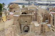 Roman Forum, Cartagena City, Murcia, Spain, Europe