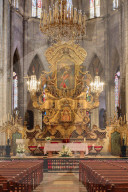 Santa Eulalia Church, Palma De Mallorca, Majorca, Belearic Islands, Spain, Europe