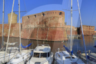 Fortezza Vecchia, Livorno City, Tuscany, Italy, Europe