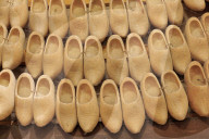 Wooden Shoe Factory, Marken Island, North Holland, Netherlands, Europe