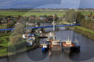 Boats, Zaandam, Holland, Netherlands, Europe
