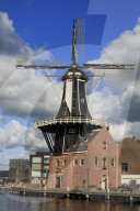De Adriaan Windmill, Haarlem, Netherlands, Europe