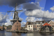 De Adriaan Windmill, Haarlem, Netherlands, Europe