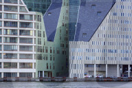 IJ Docklands, Amsterdam, North Holland, Netherlands, Europe