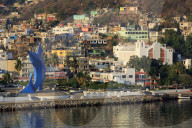 Sailfish Monument, Manzanillo City, Colima State, Mexico