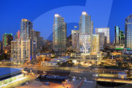 San Diego skyline, California, USA