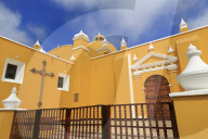 Cathedral Basilica, Plaza de Armas, Trujillo, Peru, South America