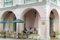 Casa Rosada, Manta City, Manabi Province, Ecuador, South America