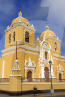 Basilica, Plaza de Armas, Trujillo, Peru, South America