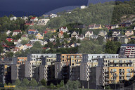 Skyline, Trondheim City, Trondelag County, Norway