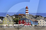 Alnes fishing village, Godoy Island, Alesund City, More og Romsdal County, Norway