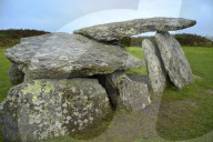 Stone Age Wedge Tomb, Altar, Wild Atlantic Way, County Cork, Republic of Ireland, Eire, Europe
