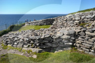 Dunbeg Promontory Fort, Slea Head Drive, Dingle Peninsula, Wild Atlantic Way, County Kerry, Republic of Ireland, Eire, Europe