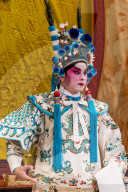 Chinese Opera performers, Ko Shan Theatre, Kowloon, Hong Kong, China.