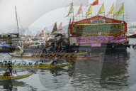 Dragon boat race, Shau Kei Wan, Hong Kong Island, Hong Kong, China