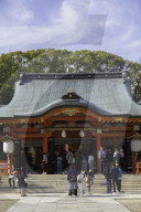 Ikuta Jinja shrine, Kobe, Kansai, Japan