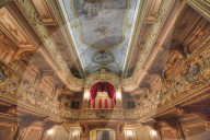 Theater with Ceiling Frescos, Yusupov Palace on the Moika, St Petersberg, Russia