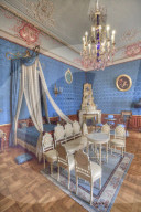 The Blue Bedroom, Yusupov Palace on the Moika, St Petersberg, Russia