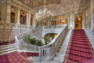 Entry Staircase, Yusupov Palace on the Moika, St Petersberg, Russia
