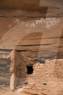 Reverse Handprints, Ancestral Pueblo, up to 1000 years old, Lower Fish Creek, Bears Ears National Monument, Utah, USA