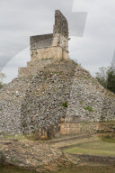 Mirador Temple Pyramid, Labna Archaeological Site, Mayan Ruins, Puuc Style, Yucatan, Mexico
