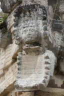 Serpent Mouth, with Human Mask, Palace, Labna Archaeological Site, Mayan Ruins, Puuc Style, Yucatan, Mexico