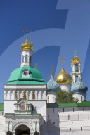 Holy Gate, The Holy Trinity Saint Serguis Lavra, UNESCO World Heritage Site, Sergiev Posad, Russia