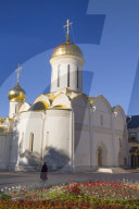 Holy Trinity Cathedral, The Holy Trinity Saint Serguis Lavra, UNESCO World Heritage Site, Sergiew Posad, Russia