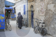Street Scene, Medina, UNESCO World Heritage Site, Essaouira, Morocco, North Africa