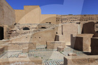 Ruins, El Badi Palace, (Badii, Badia), The Incomparable Palace, 16th Century, Marrakesh, Marrakech, Morocco, North Africa
