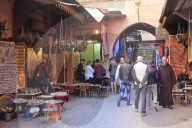 Souk, Market, Medina, UNESCO World Heritage Site, Marrakesh, Marrakech, Morocco, North Africa