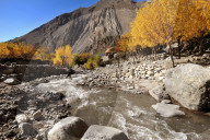 Kali Gandaki river valley, Mustang. Nepal.