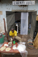 Small restaurant in Kitumba. Uganda