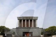 Ho Chi Minh Mausoleum. Ho Chi Minh (1890-1969), founder of Indochinese. Hanoi. Vietnam.