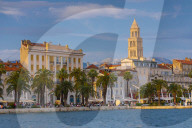 Split Harbour, Split, Dalmatian Coast, Croatia, Europe
