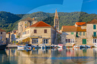 Stari Grad Harbour, Hvar, Dalmatian Coast, Croatia, Europe