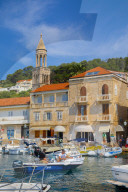 Hvar Town and Harbour, Hvar, Dalmatian Coast, Croatia, Europe