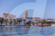 Split Harbour, Split, Dalmatian Coast, Croatia, Europe