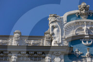 Art Nouveau Architecture, Riga, Latvia, Northern Europe,
